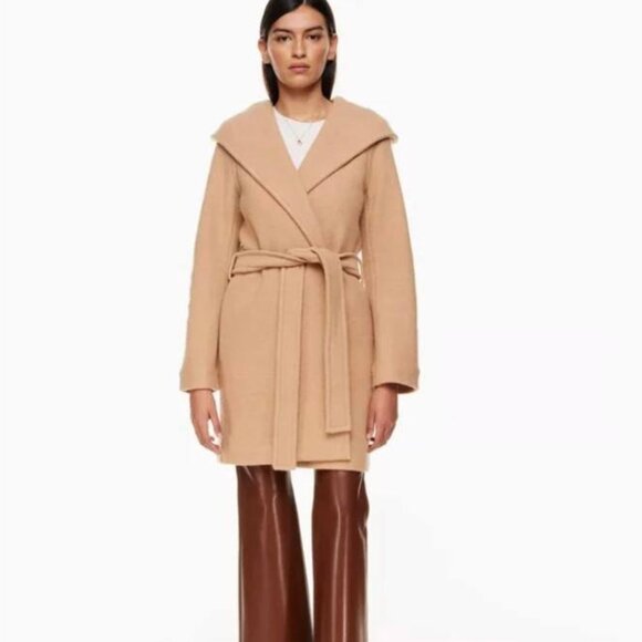 Aritzia Wilfred Acre robe coat - Picture 3 of 7